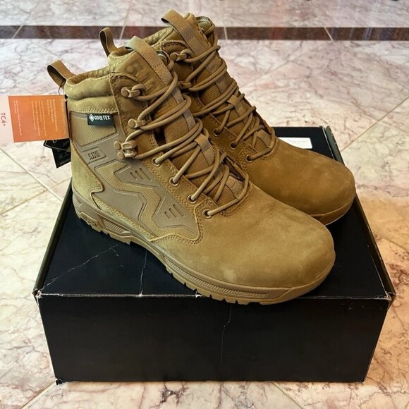NEW 5.11 Tactical Men's A/T Elite 6" Goretex Cayote 389 Boots - US 11 - Picture 1 of 7